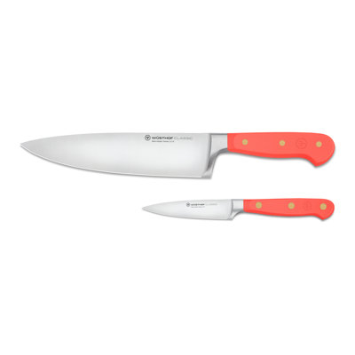 WSTHOF Classic Coral Peach 2-Piece Starter Knife Set