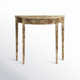 Kal 36" Burl Console Table