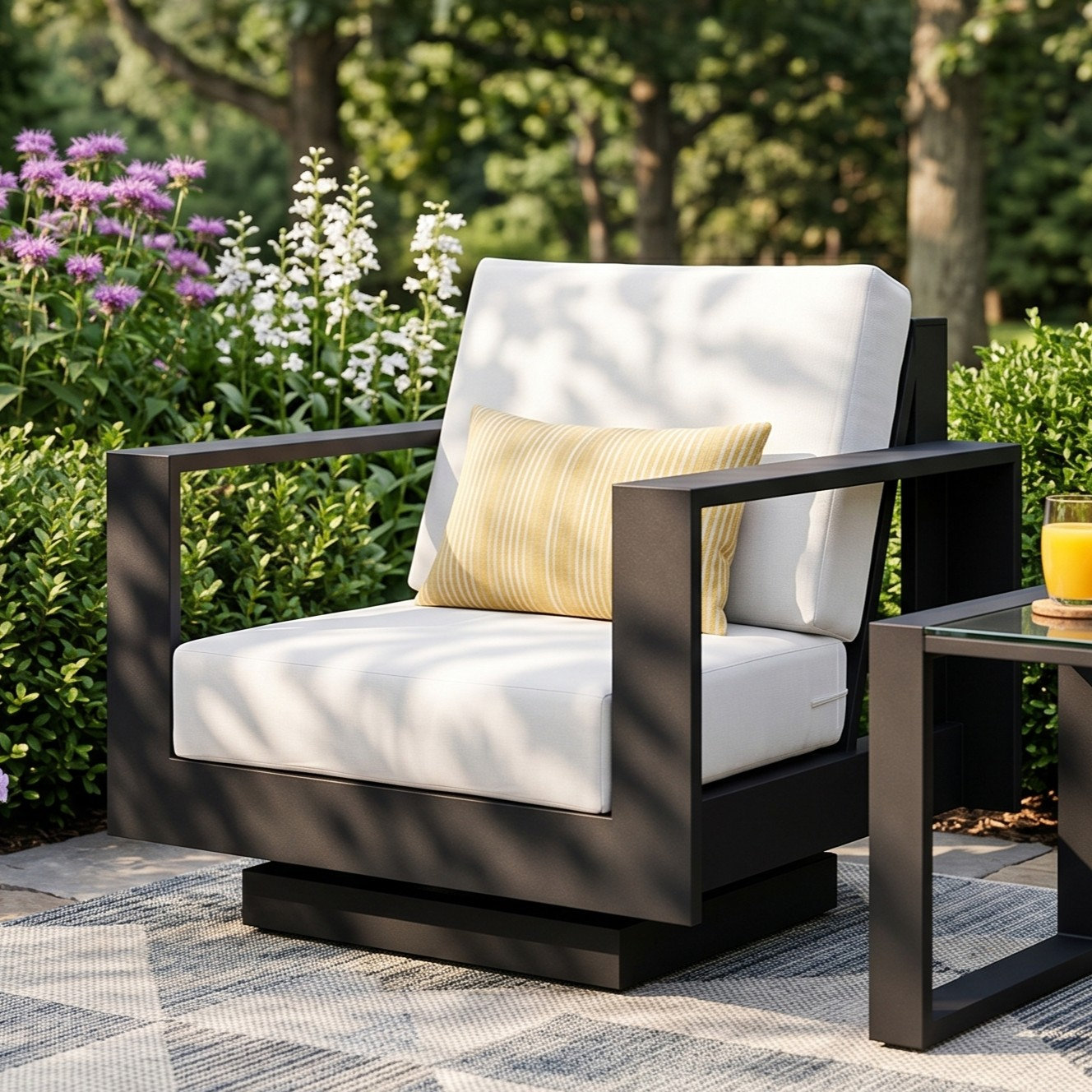 Sterling Swivel Patio Lounge Chair
