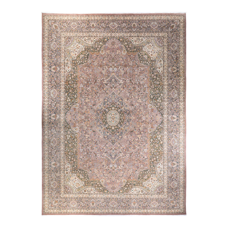 Classic One-of-a-Kind 12' 0" x 17' 9" Hand Knotted Area Rug