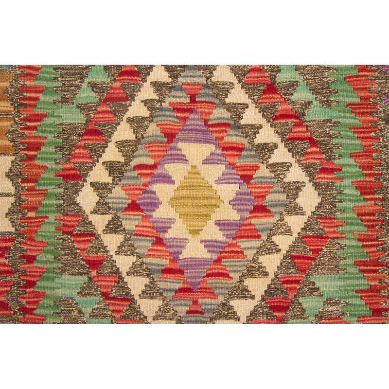 Geometric Hand Woven 82cm X 124cm Area Rug