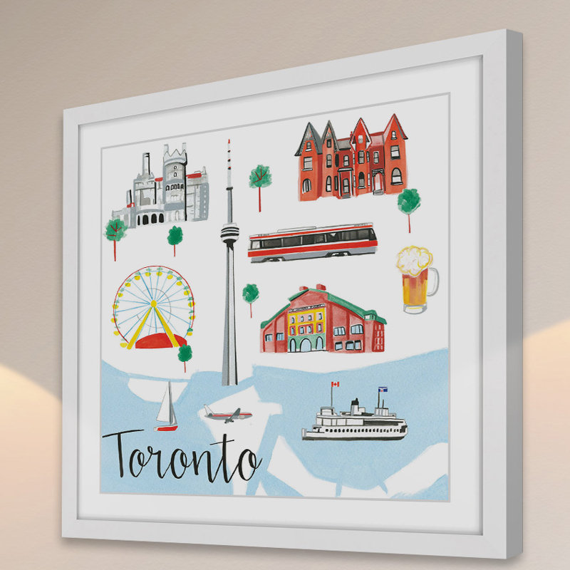 Molly Rosner - Single Picture Frame Painting, 41 cm H x 41 cm W x 3.81 cm D