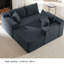 Canapé modulaire en L à assise profonde et canapé-lit modulaire-1014943824-1014943825