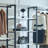 Freestanding Walk In Wood Closet System With Metal Frame