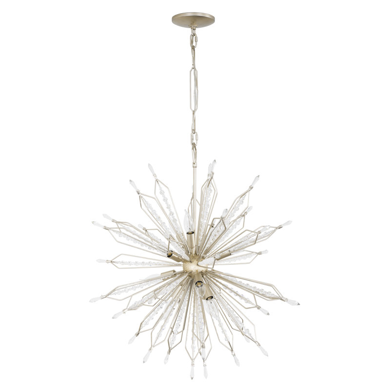 Orbital Pendant - 28"D x 28"W x 29"H - Gold Dust