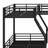 L-Shaped Bunk Bed With Loft Bed, Slide And USB Ports-430758095