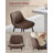Borna Bar Stools Set of 2, Counter Height Bar Stools-825361132-825573022