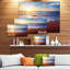 Stunning Blue Waves And Brown Sand - Wrapped Canvas Print-18267362