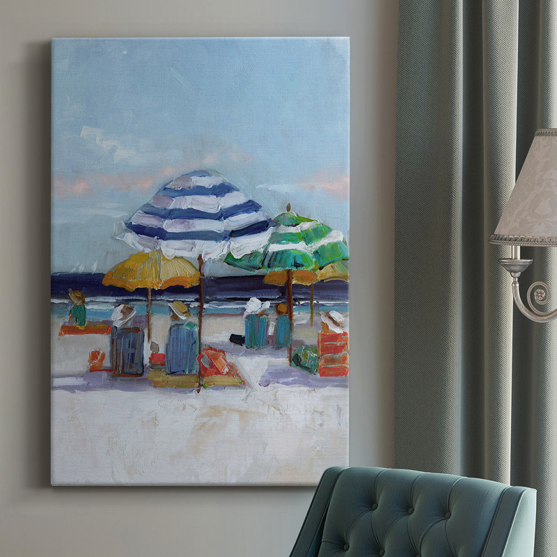 A Day Dream II - peinture sur toile tendue, H 48 po x l 32 po x P 1 po
