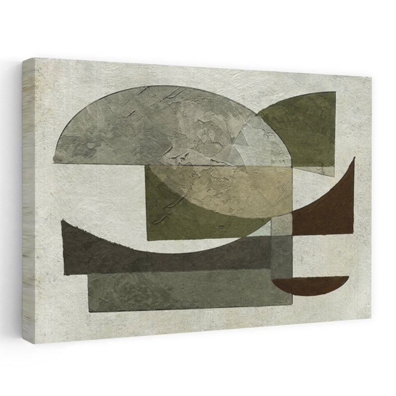 Art contemporain contemporain abstrait, H 32 po x l 48 po