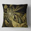 Motif de fleur coloré fractal - coussin imprimé abstrait-29604469-29604473