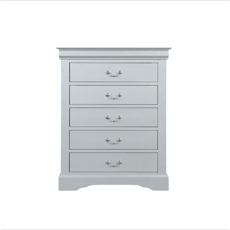 Commode Louis Philippe, Gris argenté