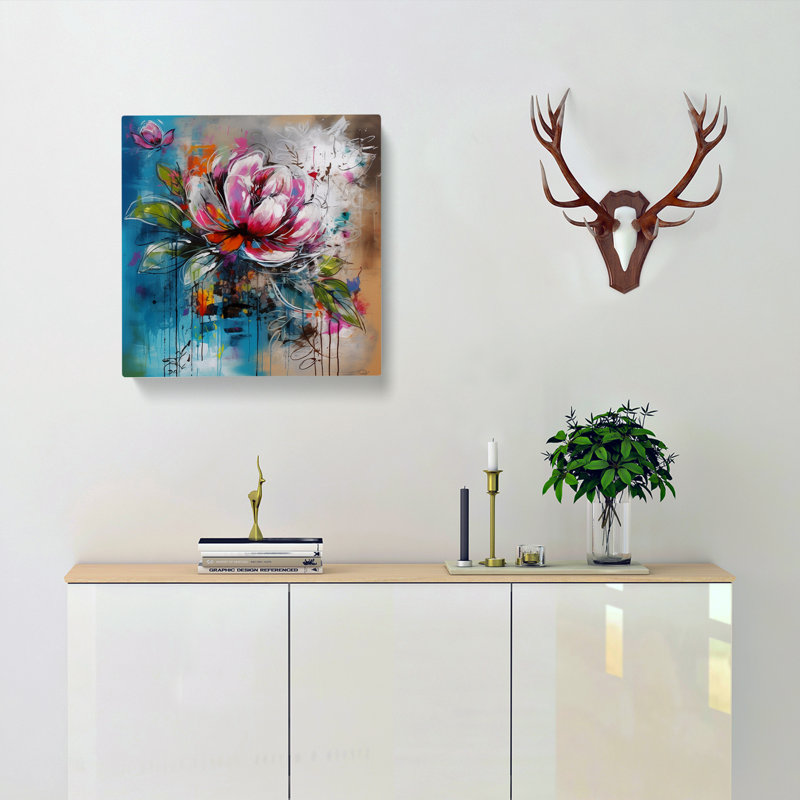 Floral Conceptual Art Painting No.1 - Print