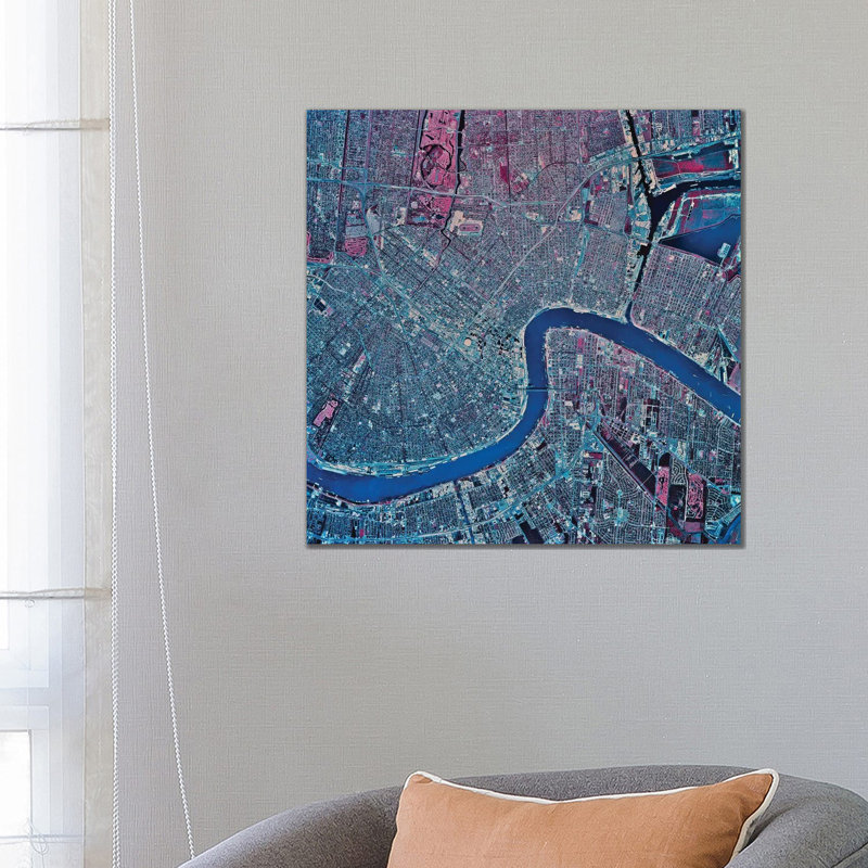 New Orleans, Louisiana by Stocktrek Images - Wrapped Canvas Print, 66.04 cm H x 66.04 cm W x 1.91 cm D