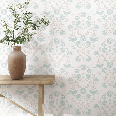 Peel & Stick Floral Roll