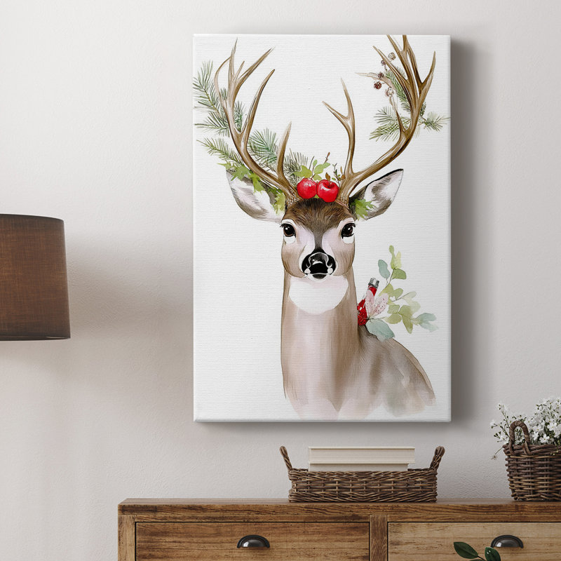 Art de Noël de Noël - galerie Cavas sur mesure, H 18 po x l 12 po