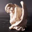 Petite statue d'ange chérubin endormi