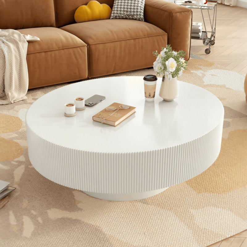 Table basse élégante Elegant Easy, Blanc