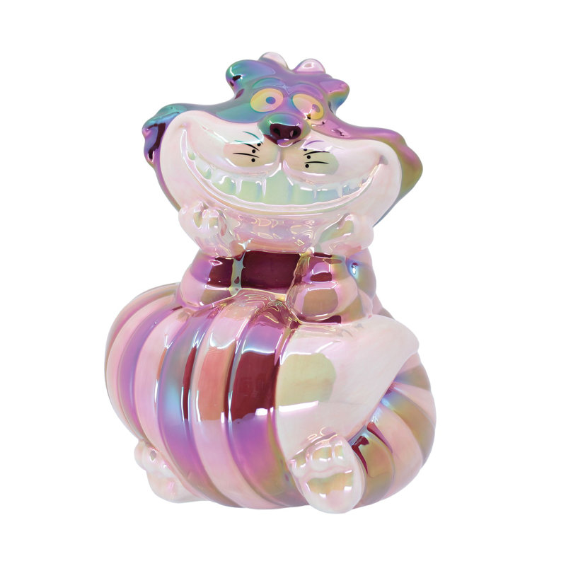 Tirelire Enesco Disney Showcase Alice in Wonderland The Cheshire Cat 75th Anniversary 6 po