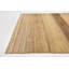 Tapis beige à la main en laine 4 pi 10 po x 6 pi 5 po one-of-kind noué la Nash