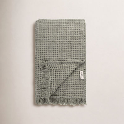 Devia Waffle Turkish Cotton Blanket