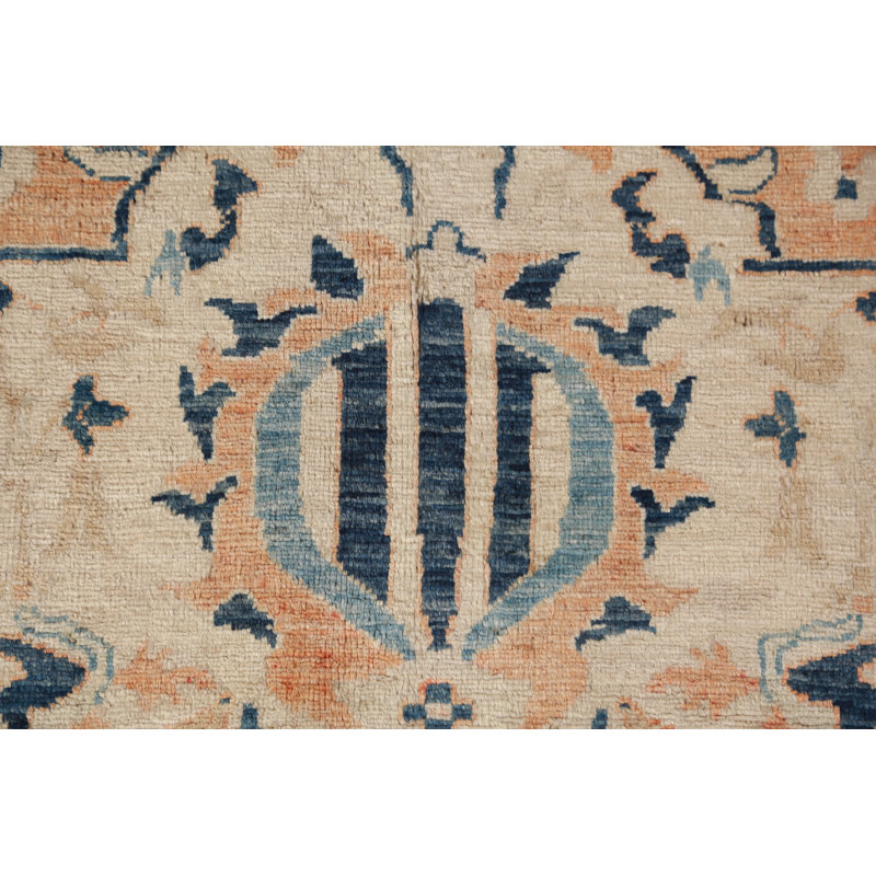 Tapis oriental en laine à teinture végétale Ziegler