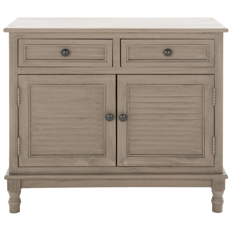 Nublin 29.5" Wide 2 Drawer Sideboard, Greige