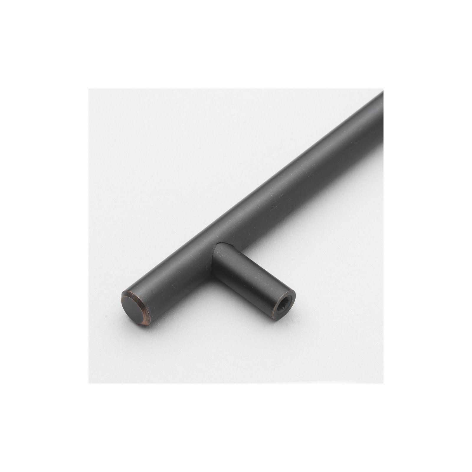 Roman Modern Bar Pull, Oil Rubbed Bronze, 9"