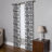 Gestel 100% Cotton Light-Filtering Geometric Curtain Panel with Rod Pocket Top and Hidden Back Tabs -1262250444-1262250446
