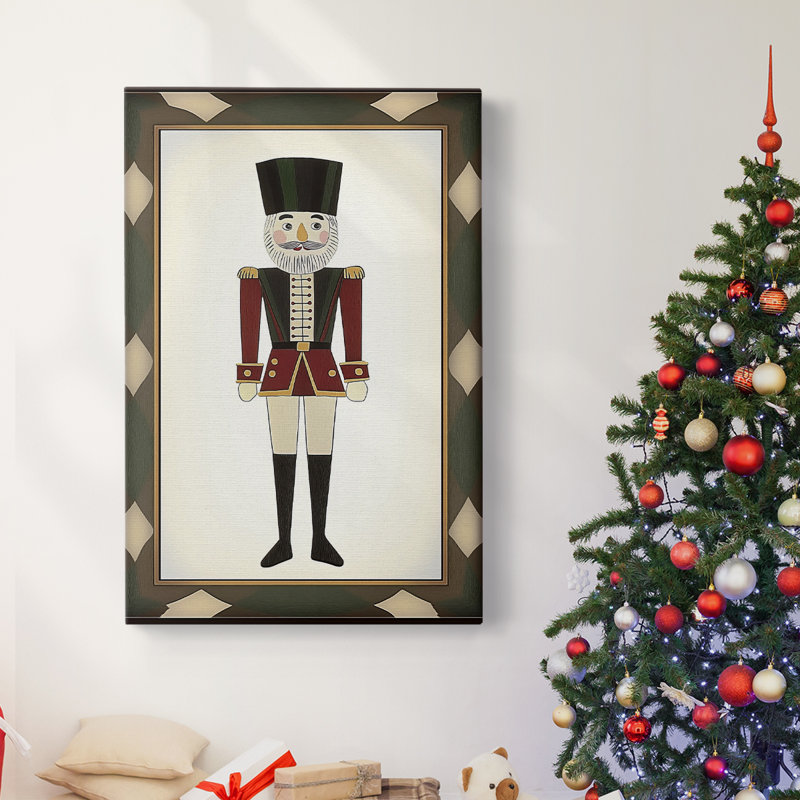 Art des Fêtes de Noël - Toile tendue avec châssis CXLIX, H 12 po x l 8 po