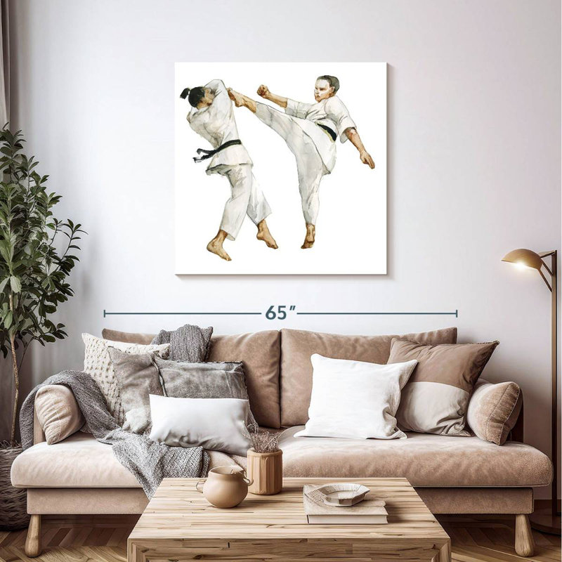 Sireci Karate, 39" H x 39" W