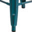 Kai Industrial Style Bar Stool - Set of 4 - Modern Metal Counter or Bar Height-1394825059-1394825062