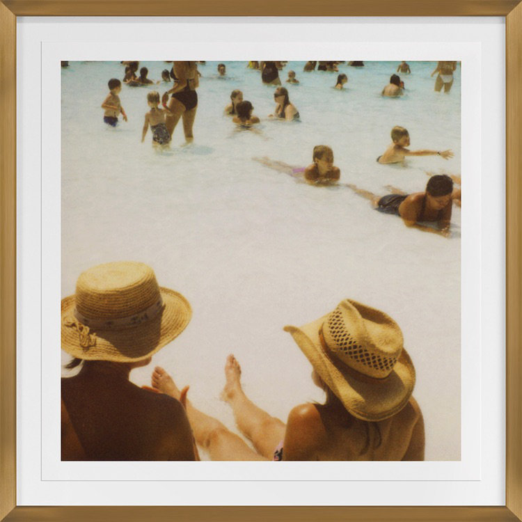 Sol Print by Bock, Alicia, Gold Framed Paper, 20" H x 20" W x 0.75" D
