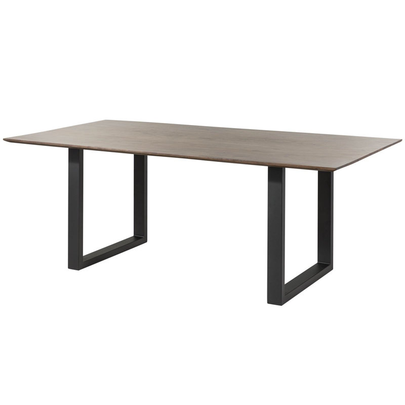 Dining Table, Grey, H76 x L200 x W100cm, Anthracite
