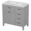 Meuble-lavabo 35,98 po avec lavabo-92392907