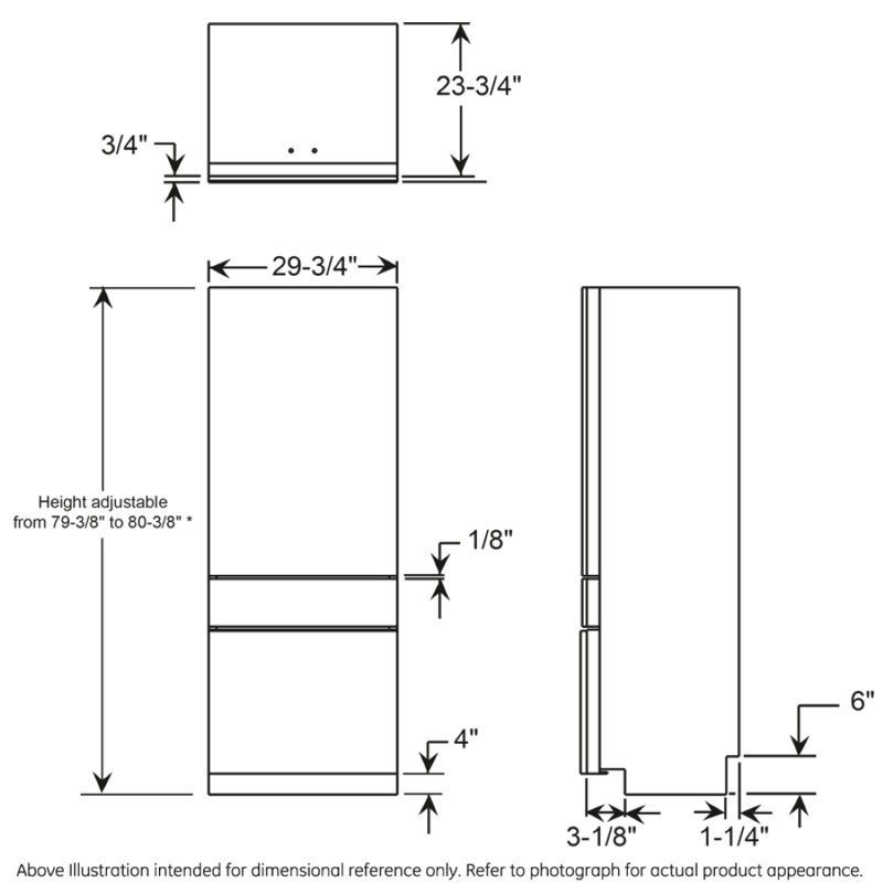 Monogram 30" Panel-Ready Fully-Integrated Wine Sommelier