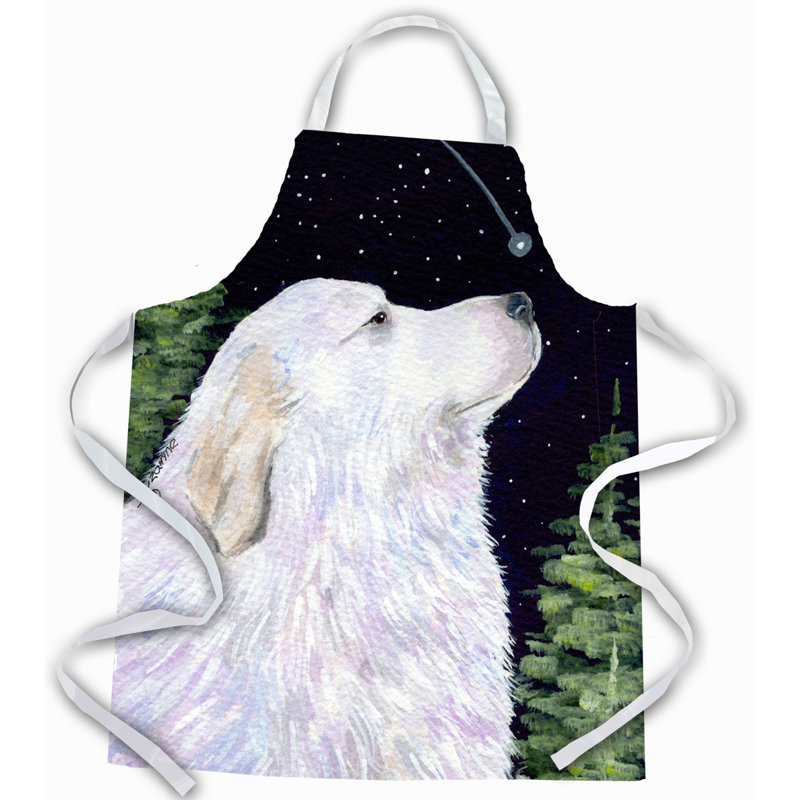 Tablier de pyrenees starry night