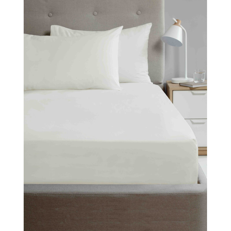 Microfiber, Cream, Double (4'6)