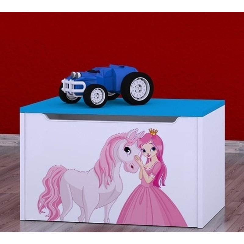 Crillon Princess with Horse Toy Box, Blue