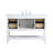 Bonsai 48'' Single Bathroom Vanity with Marble Top-1346772460