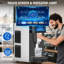 Machine à glace à granules à croquer à pépite avec fonction d'auto-nettoyage Nugget Ice Makers