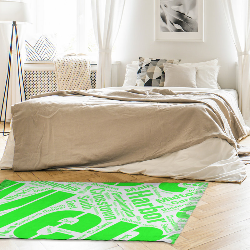 Tapis de zone verte à tissage plat, Oui, Memphis