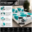 Microfiber Floral Duvet Cover Set-126066108