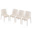 Chaise de salle à manger d'extérieur empilable-268706144