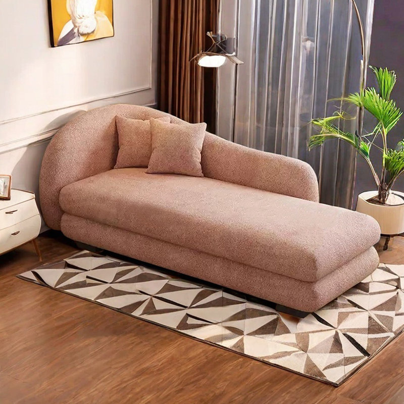 Méridiennes intérieures Comfy Simple Living, Retour à gauche, Rose