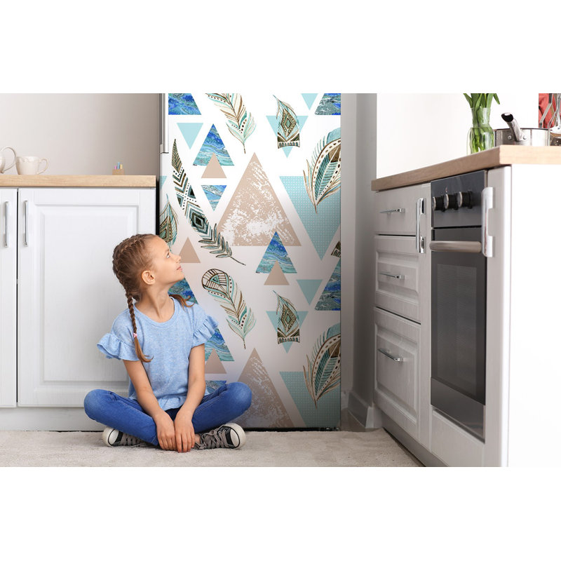 Abstract Door Decal