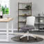 17 Stories Twill and Linen Office Chair