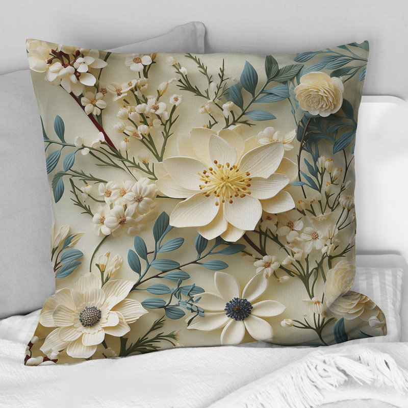 Coussin décoratif , H 18 po x l 18 po