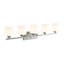 Luminaire de meuble-lavabo 5 lumières avec abat-jour en verre opale-714120476-729199180