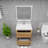 Fuiloro 29.5'' Single Bathroom Vanity with Acrylic Top-1037403110